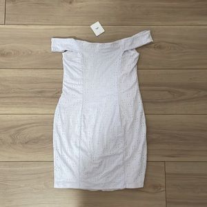 NWT - UO Kimchi Blue Floral Eyelet Dress, Size Small in White